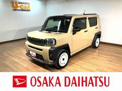タフト 中古車 Ｇ　ダーククロムベンチャー　９インチディスプレイオーディオ９インチディスプレイオーディオ／フルセグ／バックカメラ／前後ドラレコ／１５インチホワイトスチールホイール／ＬＥＤヘッドライト／衝突軽減ブレーキ／キーフリー／革巻きステアリング／