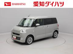 ムーヴキャンバス 中古車 セオリーＧターボ電動パーキングブレーキ　ブレーキホールド機能　両側パワースライドドア　シートヒーター　保温機能付きカップホルダー　ＵＶ＆ＩＲカットガラス　ＬＥＤヘッドランプ　置きラクボックス（後席）　バックカメラ