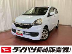 ミライース 中古車 Ｘ　スマートセレクションＳＡ下取車　誤発進抑制機能　Ｗエアバッグ　アイドリングストップ　横滑り防止装置　電動格納ミラー　キーレス　ＡＢＳ　衝突安全ボディ　アルミホイール　メンテナンスノート　オーディオ　ＣＤ　ラジオ