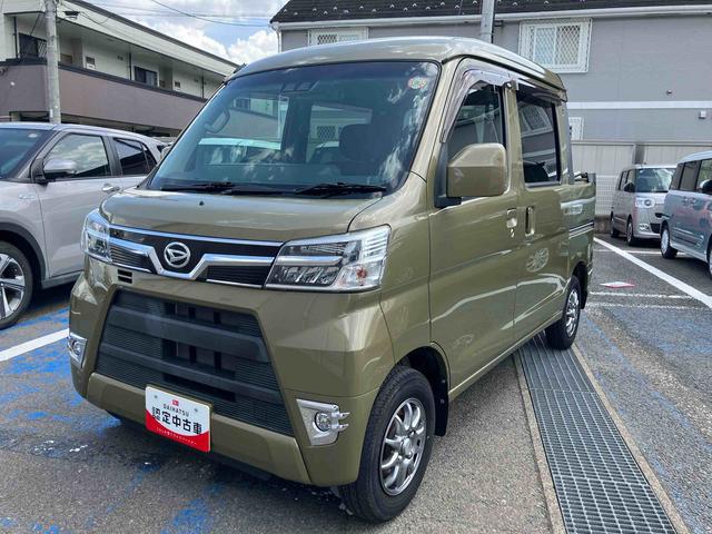 ハイゼットカーゴデッキバンＧ　ＳＡIII４ＷＤ　６６０ｃｃ　７インチナビ　ＥＴＣ車載器　ＬＥＤヘッドランプ　キーレスエントリー　アイドリングストップ　横滑り防止機能　衝突被害軽減ブレーキ　オートライト（福島県）の中古車