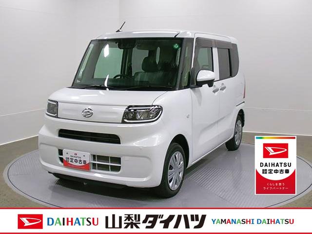 タントＬ　４ＷＤ　純正ナビ　バックモニター　ＥＴＣ装備スマートアシスト・ＬＥＤヘッドライト・プッシュボタンスタート・オートエアコン・左右スライドドア手動・足踏み式パーキングブレーキ・スーパーＵＶ＆ＩＲカットガラス（Ｆウィンドウ）（山梨県）の中古車