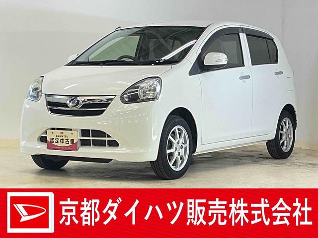 ミライースＧ　ＣＤチューナー　アルミホイール　電動格納式ドアミラーワンオーナー　純正ＣＤチューナー　アルミホイール　電動格納式ドアミラー　カーペットマット　ロングバイザー　オートエアコン　パワーウィンドウ　パワステ　運転席・助手席エアバッグ　ＡＢＳ（京都府）の中古車
