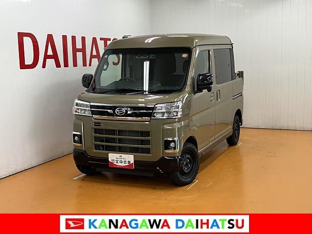 アトレーアトレーデッキバン　ナビ　ドラレコ　Ｐスタート　キーフリーサポカーＳワイド適合　ドラレコ　ナビ　ステアリングスイッチ　全車速追従機能付ＡＣＣ　Ｐスタート　両側オートスライドドア　誤発進抑制装置　横滑り防止機能　コーナーセンサー　ＥＴＣ　キーフリー（神奈川県）の中古車