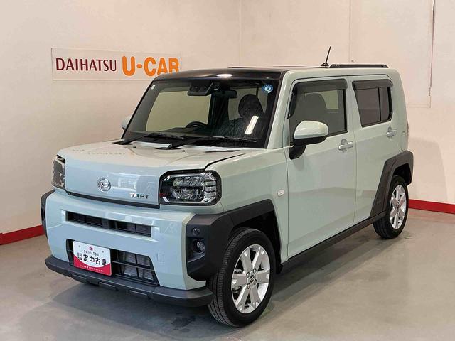 タフトＧ踏み間違い防止アシスト　Ｐセンサー　スマ−トキ−　ナビＴＶ　ＬＥＤランプ　エコアイドル　前席シートヒーター　イモビライザ　電動格納ドアミラー　バックモニター　車線逸脱防止　ガラスルーフ（栃木県）の中古車