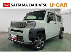 タフト 中古車 Ｇ　ダーククロムベンチャー　走行２６８３９キロ／ナビ／ＥＴＣ一年保証・走行距離無制限走行２６８３９キロ　フルセグナビ　ブルートゥース　全周囲カメラ　ドラレコ　クリアランスソナー　オートライト　ＬＥＤヘッドライト　シートヒーター