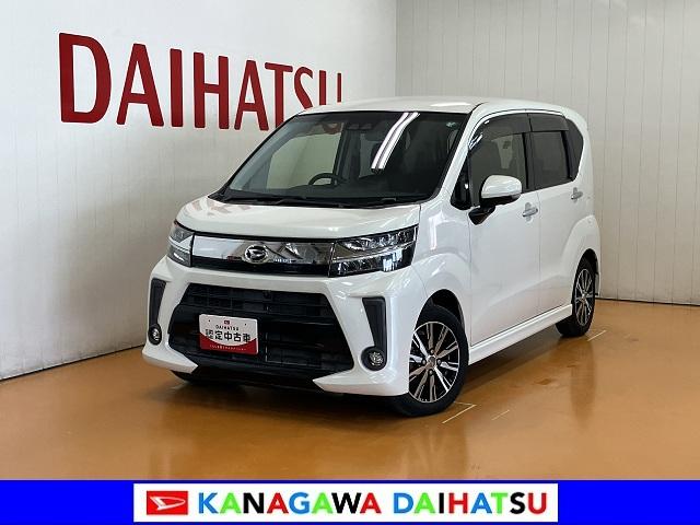 ムーヴカスタム Xリミテッド SAIIIサポカーSワイド適合ドラレコ パノラマモニター対応 ステアリングスイッチ オートエアコン Pスタート 運転席シートヒーター アイドリングストップ 誤発進抑制機能 オートハイビーム キーフリー(神奈川県)の中古車