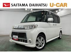 タント 中古車 カスタムＲＳ　走行４３６９６キロ／車検整備付／フルセグナビＢｌｕｅｔｏｏｔｈ　バックカメラ　ＤＶＤ　ＨＩＤヘッドライト　アイドリングストップ　ベンチシート　片側電動スライドドア　１年保証・走行距離無制限