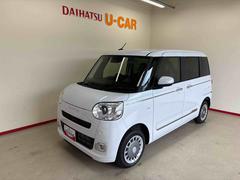 ムーヴキャンバス 中古車 セオリーＧ　ｅｃｏＩＤＬＥ非装着車４ＷＤ　オーディオレス　ＬＥＤヘッドライト／フォグランプ　オートエアコン／ライト／ハイビーム／電動ドアミラー　電動パーキングブレーキ　両側電動スライドドア　両側シートヒーター　コーナーセンサー