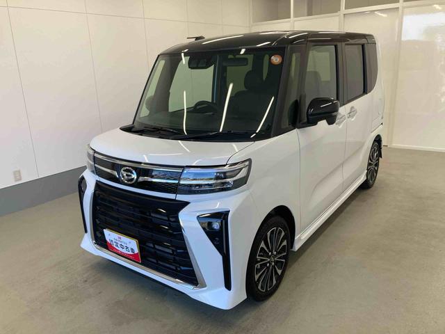 タントカスタムRSリミテッド衝突被害軽減ブレーキ 横滑り防止装置 オートマチックハイビーム アイドリングストップ ステアリングスイッチ オートライト キーフリーシステム オートエアコン 両側電動スライドドア 純正アルミホイール(岐阜県)の中古車