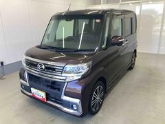 タント 中古車 カスタムＲＳ　トップエディションＳＡＩＩ衝突被害軽減ブレーキ　横滑り防止装置　オートマチックハイビーム　アイドリングストップ　ステアリングスイッチ　オートライト　キーフリーシステム　オートエアコン　両側電動スライドドア　純正アルミホイール