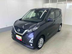 デイズ 中古車 ハイウェイスター　Ｘキーフリーシステム　オートエアコン　純正アルミホイール　ベンチシート　ナビ　パノラマカメラ　エアバッグ　電動格納式ドアミラー　２ＷＤ　バイザー　マット　走行距離７３，３６４キロ　衝突被害軽減ブレーキ