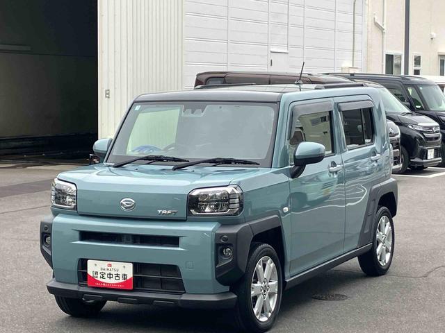 タフトＧ２ＷＤ　６６０ｃｃ　ＣＶＴ　７インチナビ　バックモニター　前席シートヒーター　衝突被害軽減ブレーキ　電動パーキングブレーキ　プッシュボタンスタート　両側電動スライドドア　アイドリングストップ（福島県）の中古車