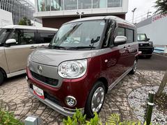 ムーヴキャンバス 中古車 ＧブラックインテリアＶＳ　ＳＡＩＩＩ１４インチフルホイールキャップ　ＬＥＤヘッドランプ　キーフリーシステム　両側パワースライドドア　オートエアコン（プッシュ式）　オートライト　置きラクボックス