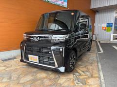 タント 中古車 カスタムＸ１４インチアルミホイール　大型エアロバンパー　フルＬＥＤヘッドランプ　オート格納式カラードドアミラー　両側パワースライドドア　キーフリーシステム　プッシュボタンスタート