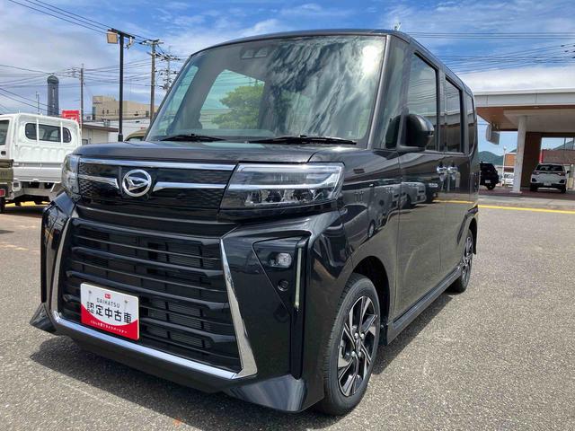 タントカスタムＸアルミ　スマートキー　キーフリー　ＡＢＳ付　記録簿　エアバッグ（山口県）の中古車