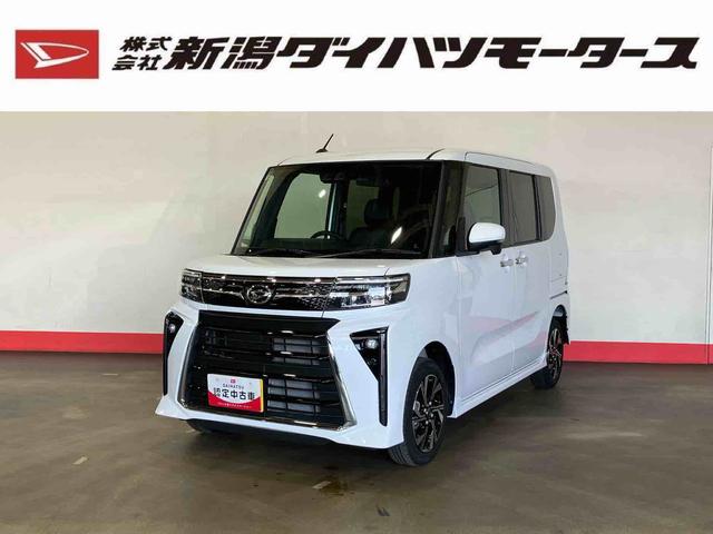 タントカスタムX(車内 消臭・抗菌 処理済) 衝突被害軽減システム 4WD 両側パワースライドドア バックカメラ アルミホイール キーフリーシステム(新潟県)の中古車