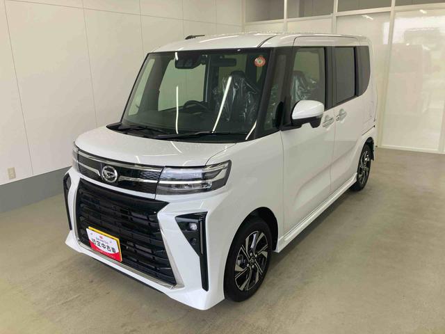 タントカスタムＸリミテッド衝突被害軽減ブレーキ　横滑り防止装置　オートマチックハイビーム　アイドリングストップ　ステアリングスイッチ　オートライト　キーフリーシステム　オートエアコン　両側電動スライドドア　純正アルミホイール（岐阜県）の中古車