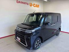 タント 中古車 カスタムＸ４ＷＤ　オーディオレス　ＬＥＤヘッドライト／フォグランプ　オートエアコン／ライト／ハイビーム／電動ドアミラー　電動パーキングブレーキ　両側電動スライドドア　両側シートヒーター　コーナーセンサー