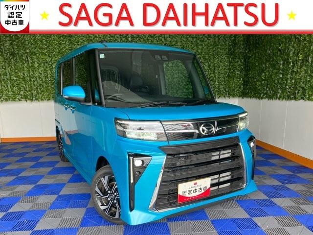 タントカスタムX両側電動スライドドア・ディスプレイオーディオ・Bluetooth・バックモニター・プッシュスタート・ステアリングスイッチ・キーフリー・ベンチシート・コーナーセンサー・アルミホイール・パワーウィンドウ(佐賀県)の中古車