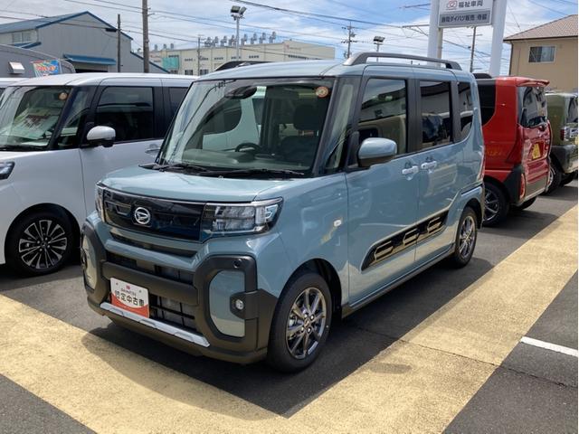 タントファンクロス１４インチアルミホイール　フルＬＥＤヘッドランプ　オート格納式カラードドアミラー　両側パワースライドドア　キーフリーシステム　プッシュボタンスタート（静岡県）の中古車