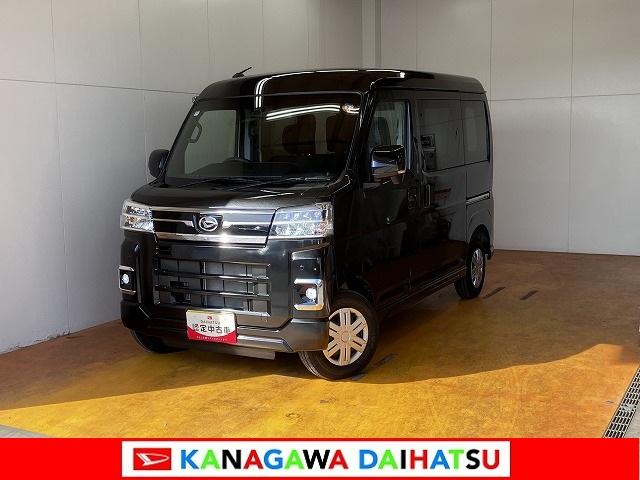 アトレーＲＳ　４ＷＤ　カーナビ　両側オートスライドドア４ＷＤ　サポカーＳワイド適合　Ｂカメラ　オートエアコン　ステアリングスイッチ　全車速追従機能付ＡＣＣ　両側オートスライドドア　Ｐスタート　コーナーセンサー　アクセサリーソケット　電動格納ミラー（神奈川県）の中古車