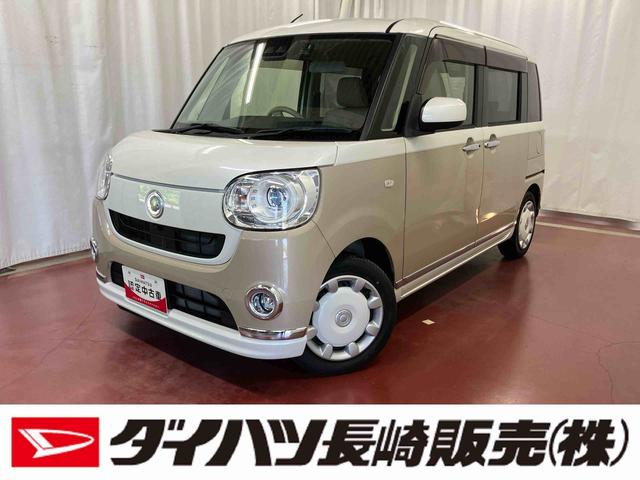 ムーヴキャンバスGメイクアップ SAIII下取車 ナビ ブルートゥース ETC ドライブレコーダー パノラマモニター 衝突被害軽減システム スマートキー 両側電動スライドドア 電動格納ミラー 運転席エアバッグ 助手席エアバッグ 衝突安全ボディ(長崎県)の中古車