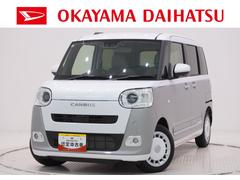 ムーヴキャンバス 中古車 ストライプスＧターボパノラマモニター　７インチナビ　ドライブレコーダー　両側パワースライドドア　シートヒーター　ＵＳＢ入力端子　Ｂｌｕｅｔｏｏｔｈ　オートライト　キーフリー　アイドリングストップ　ティーゼットデオプラス