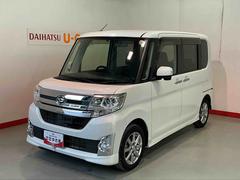 タント 中古車 カスタムＸ　ＳＡ４ＷＤ　ナビゲーションシステム　ＥＴＣ車載器　キーレスエントリ　ナビ　アルミホイール　ＡＢＳ　エアバッグ　スマートキープッシュスタート