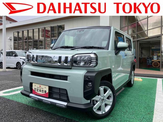 タフトＧ　クロムベンチャー　届け出済み未使用車　バックカメラ保証　新車保証・まごころ保証　１年間・走行距離無制限付き　アダプティブクルーズコントロール　フロントシートヒーター　ＬＥＤヘッドライト　ガラスルーフ　キーフリー　ホールド機能付き電動サイドブレーキ（東京都）の中古車