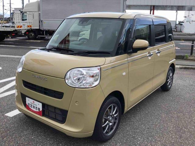 ムーヴキャンバスセオリーX 2WD 走行距離20632km2WD スマートアシスト プッシュボタンスタート キーフリーシステム 両側パワースライドドア カーナビゲーション アルミホイール バックモニター(山形県)の中古車