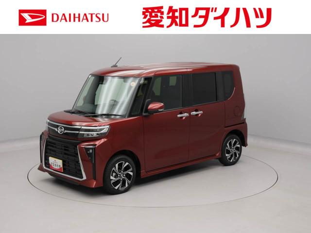 タントカスタムX電動パーキングブレーキ ブレーキホールド エコアイドル非装着車 両側電動スライドドア シートヒーター スマートキー(愛知県)の中古車