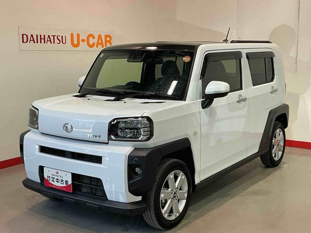 タフトG踏み間違い防止アシスト ETC付き スマ−トキ− ナビ LEDランプ エコアイドル 前席シートヒーター イモビライザ 電動格納ドアミラー バックモニター 車線逸脱防止 スタイリッシュガラスルーフ(栃木県)の中古車