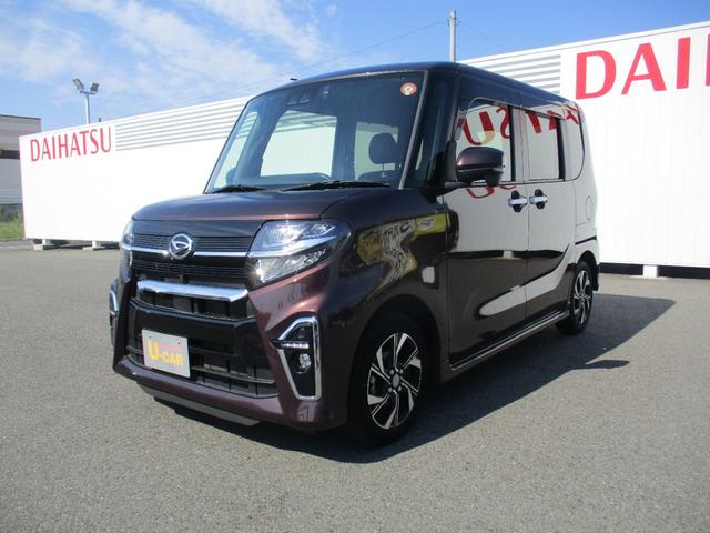 タントカスタムＸ両側電動スライドドア　キーフリー　４８３１２ｋｍ（福岡県）の中古車