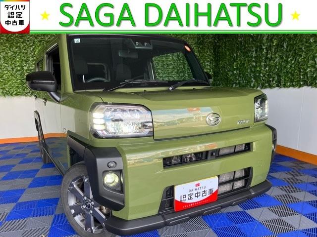 タフトGターボ外装ワケあり車・ETC・パノラマモニター・コーナーセンサー・プッシュボタンスタート・ステアリングスイッチ・キーフリー・シートヒーター・アルミホイール・パワーウィンドウ(佐賀県)の中古車
