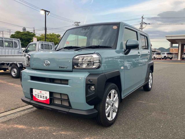 タフトＧスマ−トキ−　スタイリッシュガラスルーフ　アルミホイール　キーフリー　ＡＢＳ　エアバック　点検記録簿（山口県）の中古車