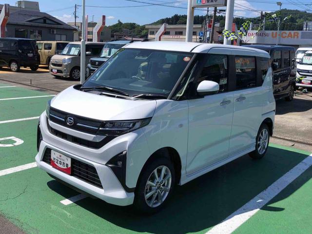 ムーヴG 4WD 走行距離3693km4WD スマートアシスト プッシュボタンスタート キーフリーシステム アルミホイール オートエアコン フルLEDヘッドランプ LEDフォグランプ(山形県)の中古車