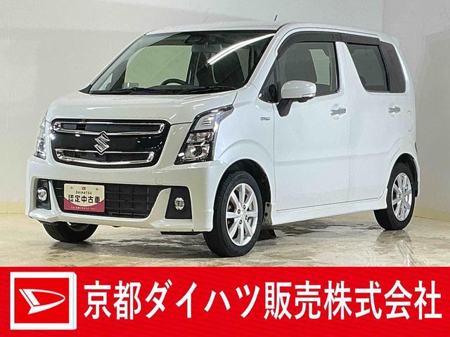 ワゴンRスティングレーハイブリッドX ナビ 全方位カメラ ドライブレコーダーナビ 全方位カメラ ドライブレコーダー シートヒーター ヘッドアップディスプレイ Bluetooth ウインカーミラー ドアバイザー スマートキー LEDヘッドライト 14インチ純正アルミホイール(京都府)の中古車