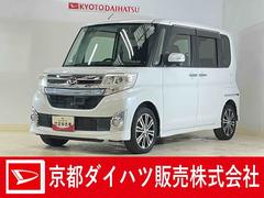 タント 中古車 カスタムＲＳ　ＳＡ　ワンオーナー　ターボ　ナビ　バックカメラワンオーナー　ターボ　ナビ　バックカメラ　前後ドライブレコーダー　ＥＴＣ　両側電動スライドドア　１５インチ純正アルミホイール　ＵＳＢ接続　ＤＶＤ再生　フルセグＴＶ　オートエアコン　横滑り防止装置