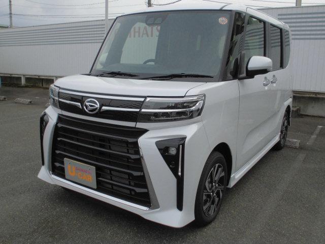 タントカスタムＸＲ７年式　届出済み未使用車　キーフリー　４ｋｍ（福岡県）の中古車