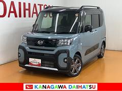 タント 中古車 ファンクロスターボ　ナビ　ミラクルオープンドア　ＰスタートサポカーＳワイド適合　ドラレコ　ミラクルオープンドア　Ｂカメラ　ナビ　パノラマモニター対応　ステアリングスイッチ　電動パーキングブレーキ　シートヒーター　Ｐスタート　両側オートスライドドア　キーフリー