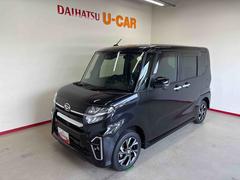 タント 中古車 カスタムＸ４ＷＤ　純正ナビ　バックカメラ　ステアリングスイッチ　ＬＥＤヘッドライト／フォグランプ　オートエアコン／ライト／電動ドアミラー／ハイビーム　両側電動スライドドア　両側シートヒーター　ＥＴＣ