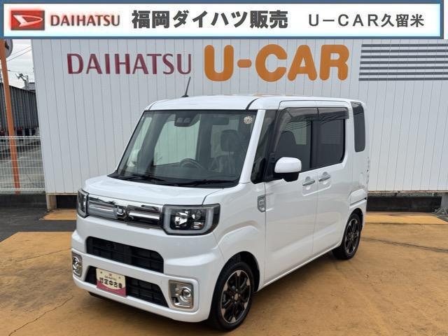 ウェイクＧターボリミテッドＳＡIIIナビ地デジＴＶ　全方位カメラ　Ｂｌｕｅｔｏｏｔｈ　スマートキー　両側電動スライドドア　衝突軽減ブレーキ　アイドリングストップ　純正アルミホイール（福岡県）の中古車