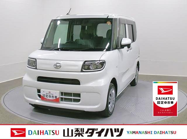 タントＬ　４ＷＤ　純正ナビ　バックモニタースマートアシスト・ＬＥＤヘッドライト・プッシュボタンスタート・オートエアコン・左右スライドドア手動・足踏み式パーキングブレーキ・スーパーＵＶ＆ＩＲカットガラス（Ｆウィンドウ）（山梨県）の中古車