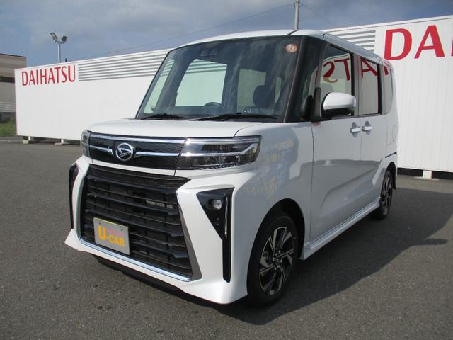 タントカスタムＸ両側電動スライドドア　キーフリー　４ｋｍ（福岡県）の中古車