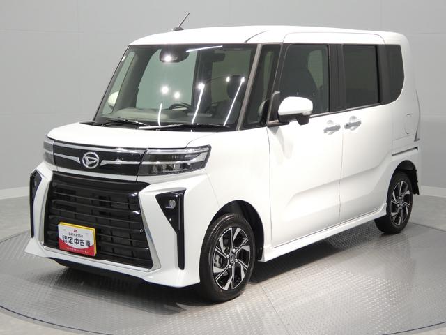 タントカスタムX4WD 両側パワースライドドア ピラーレス スマートアシスト LEDヘッドライト シートヒーター クリアランスソナー(岩手県)の中古車
