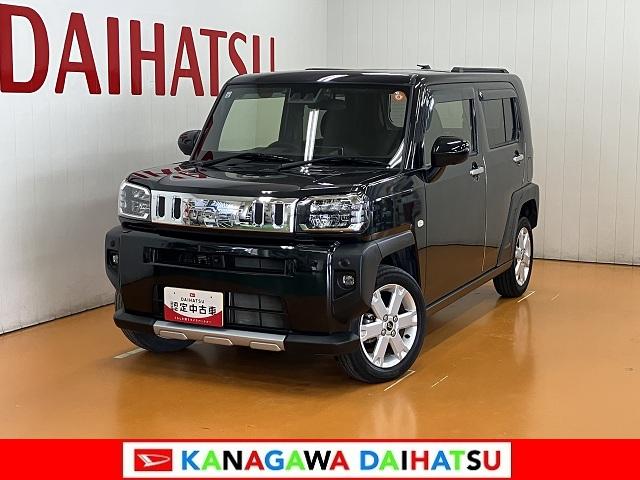 タフトＧターボ　クロムベンチャー４ＷＤ　サポカーＳワイド適合　ドラレコ　スカイフィールトップ　パノラマモニター対応　電動パーキングブレーキ　全車速追従機能付ＡＣＣ　シートヒーター　ＵＳＢ接続端子　コーナーセンサー　ワイヤレス充電器（神奈川県）の中古車