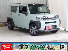 タフト 中古車 Ｇ　ダーククロムベンチャー　　オートエアコン　１年間無料保証電動パーキングブレーキ　コーナーセンサー　ムーンルーフ　電動格納ドアミラー　レーンアシスト　前席シートヒーター　キーフリー　ワンオーナー　アイドリングＳ　記録簿　衝突回避支援ブレーキ