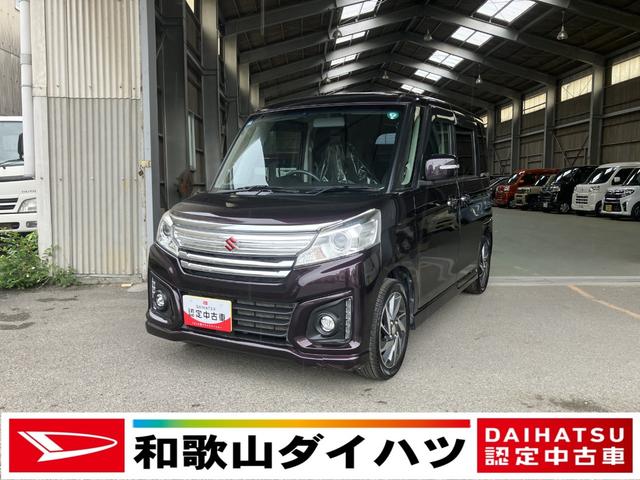 スペーシアカスタムＸＳ軽自動車　７インチナビ　バックモニター　ＥＴＣ車載器　スマートキー　両側パワースライドドア　ディスチャージヘッドランプ　１５インチアルミホイール（和歌山県）の中古車
