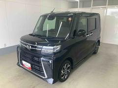 タント 中古車 カスタムＸ衝突被害軽減ブレーキ　横滑り防止装置　オートマチックハイビーム　アイドリングストップ　ステアリングスイッチ　オートライト　キーフリーシステム　オートエアコン　両側電動スライドドア　純正アルミホイール