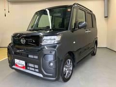 タント 中古車 ファンクロス純正ナビ　パノラマモニター　ドライブレコーダー　両側パワースライドドア　プッシュボタンスタート　キーフリー　電動パーキングブレーキ　シートヒーター　ＬＥＤ　コーナーセンサー　防水　撥水　スマアシ